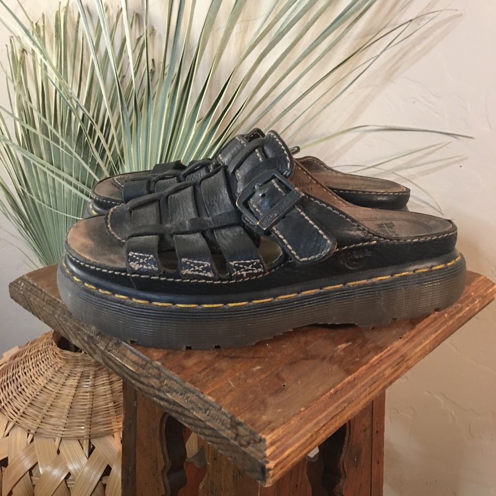 VTG Dr. Martins Fisherman backless mule sandal 7